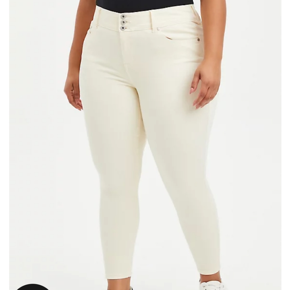 White jegging new wit tag